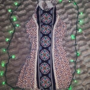 Hint of Mint Halter Sleeveless Flowy Top